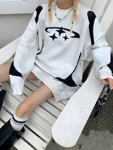 Litlookz Studio Y2K Star Knitted Sweater, view 2