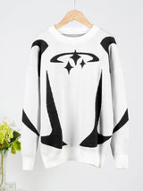 Litlookz Studio Y2K Star Knitted Sweater, view 3