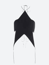 Litlookz Studio Y2k Star Lace Up Backless Top, view 5