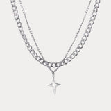 Litlookz Studio Y2K Star Layered Necklace, view 4