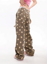 Litlookz Studio Y2K Star Low Rise Jeans, view 2
