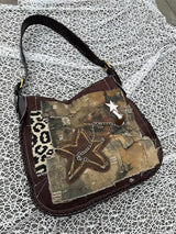 Litlookz Studio Y2K Star Patch Distressed Bag, view 5