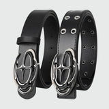 Litlookz Studio Y2K Star Silver Buckle Belt, view 3