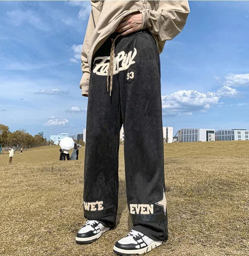 Litlookz Studio Y2K Star Wide Leg Sweatpants