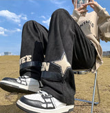 Litlookz Studio Y2K Star Wide Leg Sweatpants, view 2