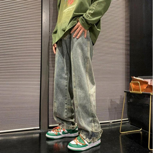 Litlookz Studio Y2K Straight Baggy Jeans
