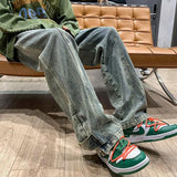 Litlookz Studio Y2K Straight Baggy Jeans, view 3