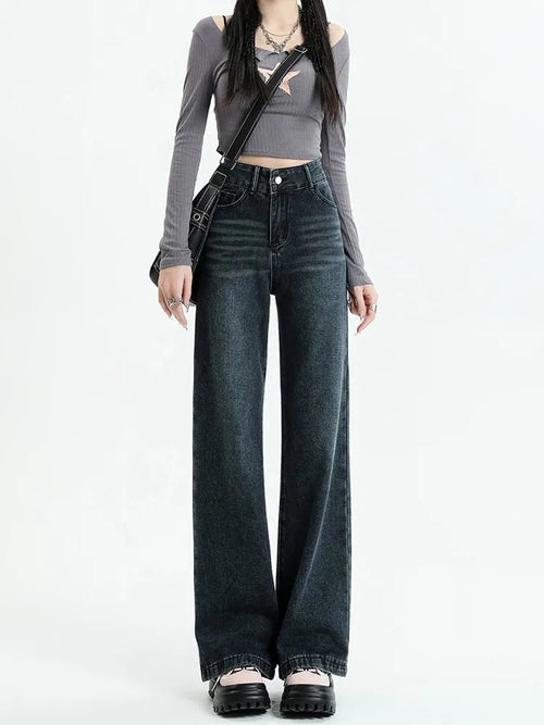 Litlookz Studio Y2K Straight Leg Denim Jeans
