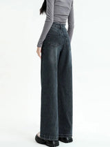 Litlookz Studio Y2K Straight Leg Denim Jeans, view 3