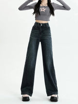 Litlookz Studio Y2K Straight Leg Denim Jeans, view 4