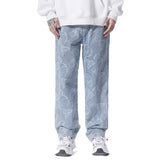 Litlookz Studio Y2K Straight Leg Printed Jeans, view 6