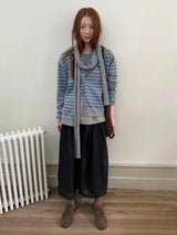 Litlookz Studio Y2K Striped Cardigan, view 5