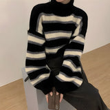 Litlookz Studio Y2K Striped Crop Sweater, view 6