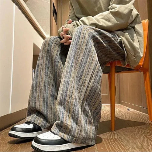 Litlookz Studio Y2K Striped Drawstring Pants