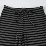 Litlookz Studio Y2K Striped Flare Sweatpants, view 5