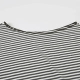 Litlookz Studio Y2K Striped Neck Tie Top, view 4