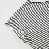 Litlookz Studio Y2K Striped Neck Tie Top, view 5