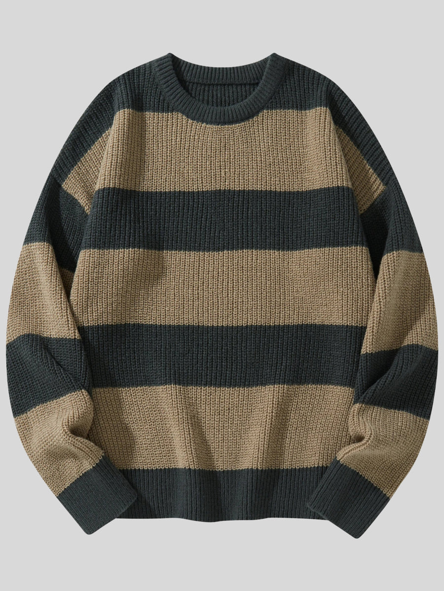 Litlookz Studio Y2K Striped Pullover Sweater