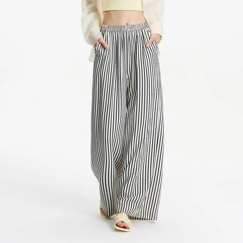 Litlookz Studio Y2K Striped Wide Leg Pants