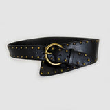 Litlookz Studio Y2K Studded Wide Belt, view 3