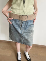 Litlookz Studio Y2K Suede Belt, view 3