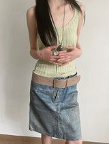 Litlookz Studio Y2K Suede Belt, view 5