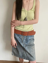 Litlookz Studio Y2K Suede Belt, view 6