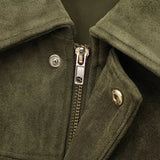 Litlookz Studio Y2K Suede Bomber Jacket, view 6