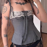 Litlookz Studio Y2K Tailored Corset Top, view 2