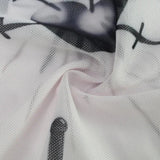 Litlookz Studio Y2K Tattoo Sheer Top, view 4