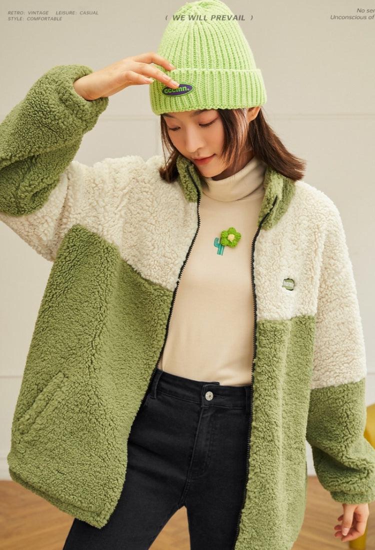 Litlookz Studio Y2K Teddy Jacket