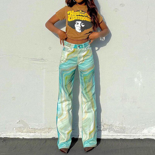 Litlookz Studio Y2K Tie Dye Pants