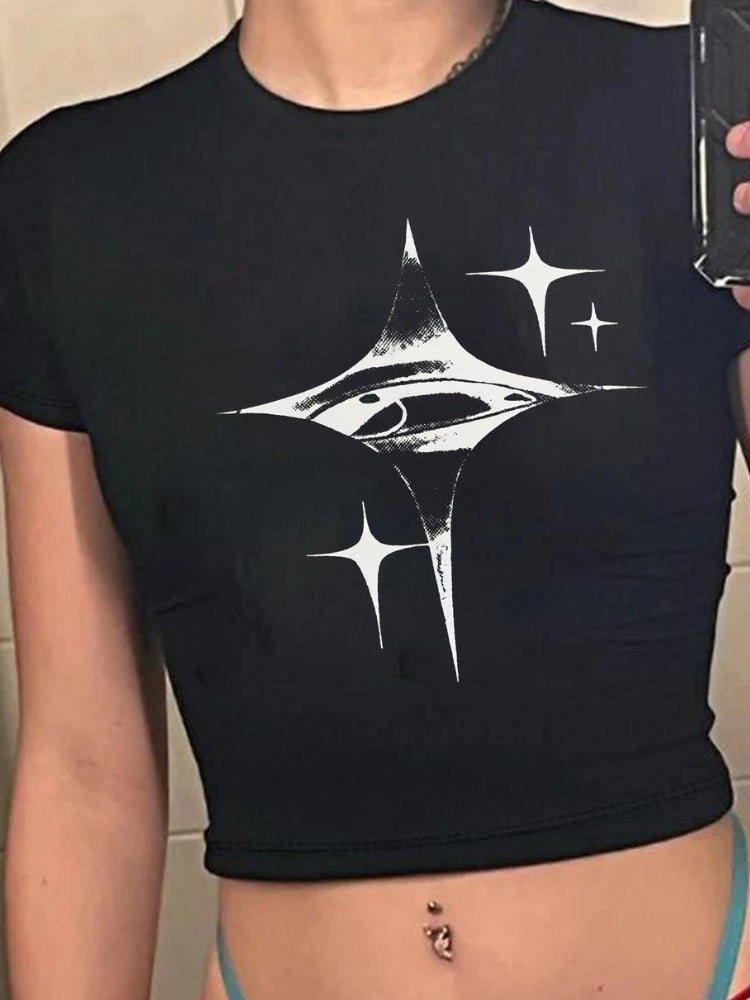 Litlookz Studio Y2K Twinkle Star Tee