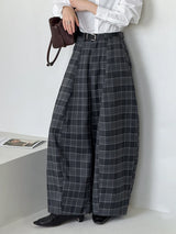 Litlookz Studio Y2K Ultra-Wide Plaid Pants, view 4