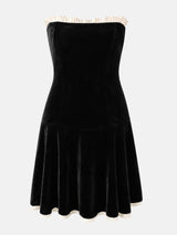 Litlookz Studio Y2K Velvet Corset Dress, view 5