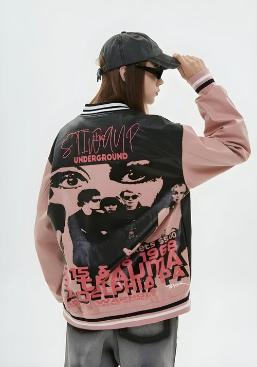 Litlookz Studio Y2K Vintage 1968 Varsity Jacket