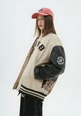 Litlookz Studio Y2K Vintage 1968 Varsity Jacket, view 3