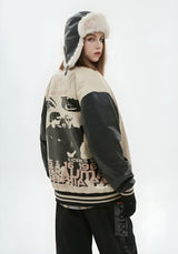Litlookz Studio Y2K Vintage 1968 Varsity Jacket, view 4