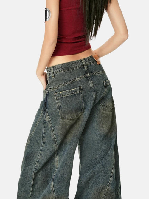 Litlookz Studio Y2K Vintage Baggy Jeans