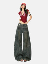 Litlookz Studio Y2K Vintage Baggy Jeans, view 2
