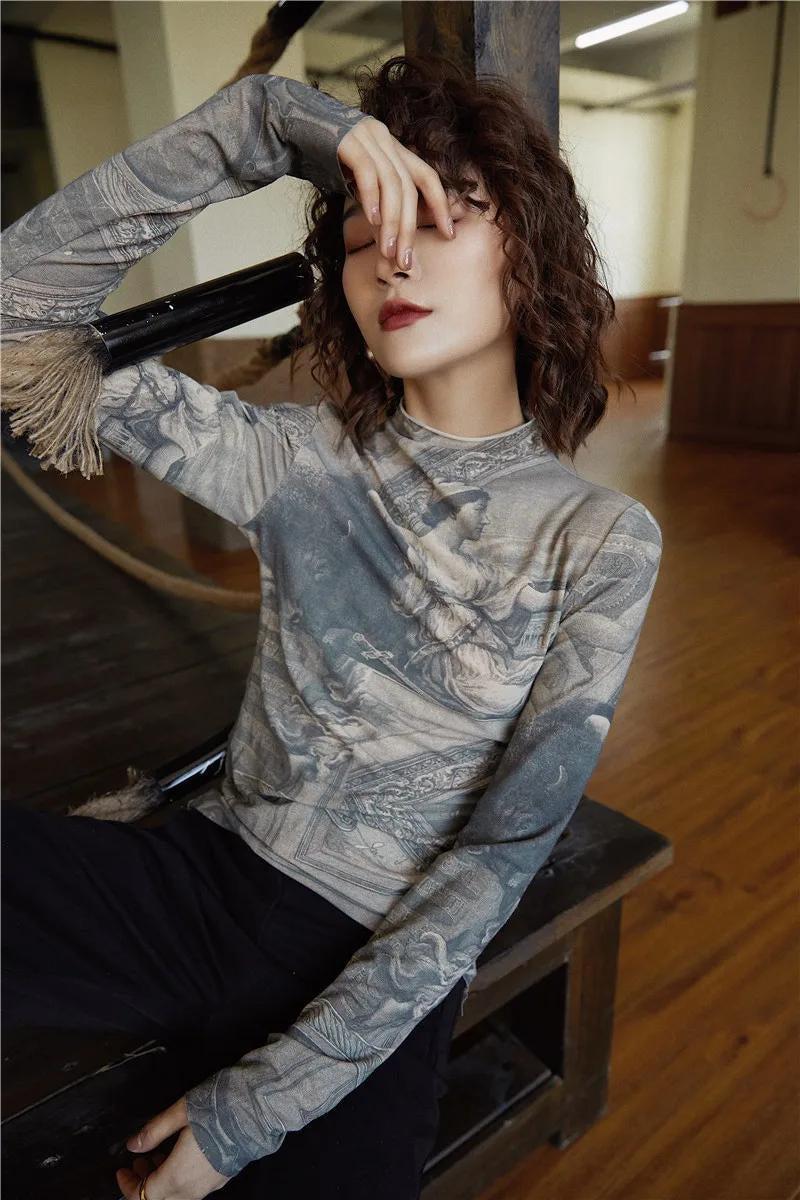 Litlookz Studio Y2K Vintage High Neck Top