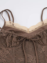 Litlookz Studio Y2K Vintage Lace Top, view 5