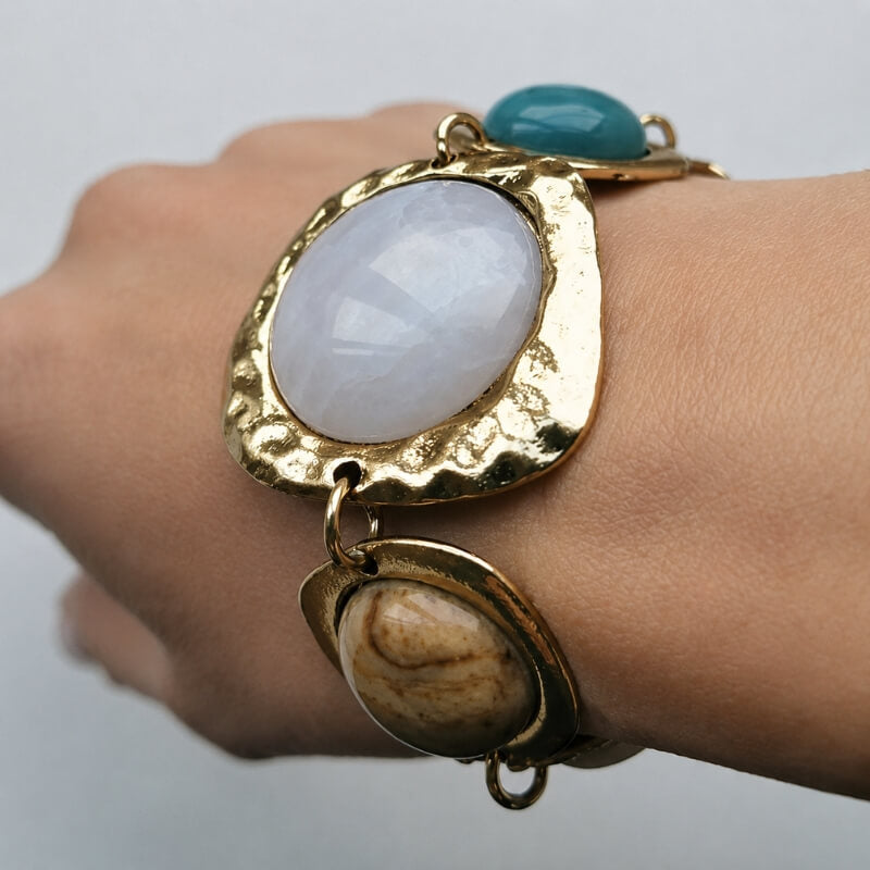 Litlookz Studio Y2K Vintage Stone Bracelet