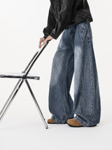 Litlookz Studio Y2K Vintage Wash Jeans, view 2