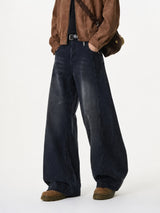 Litlookz Studio Y2K Vintage Wash Jeans, view 6