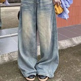 Litlookz Studio Y2K Washed Baggy Jeans, view 6