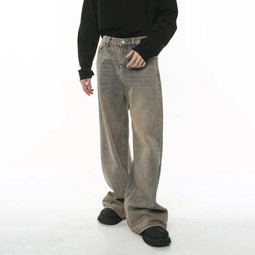 Litlookz Studio Y2K Washed Denim Baggy Jeans