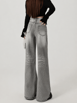 Litlookz Studio Y2K Washed Wide Leg Jeans, view 2