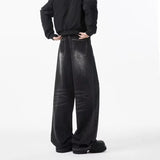 Litlookz Studio Y2K Washed Wide Leg Pants, view 3