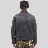 Litlookz Studio Y2K Washed Zip Jacket, view 2